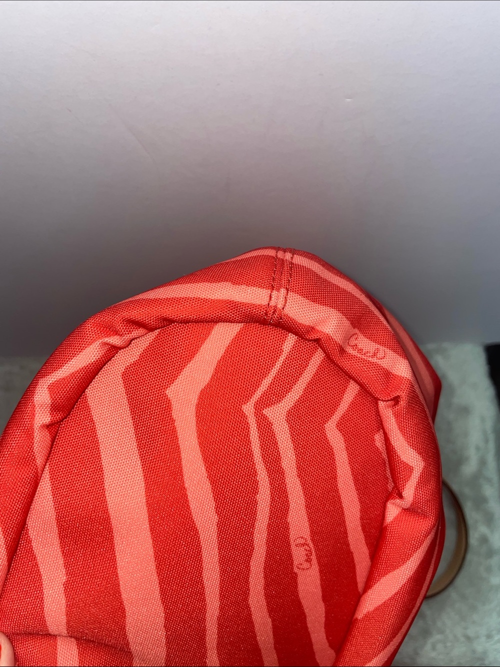 NWT Coach Zebra Print ‘Devin’ Signature Stripe Shoulder Bag - Picture 6 of 14